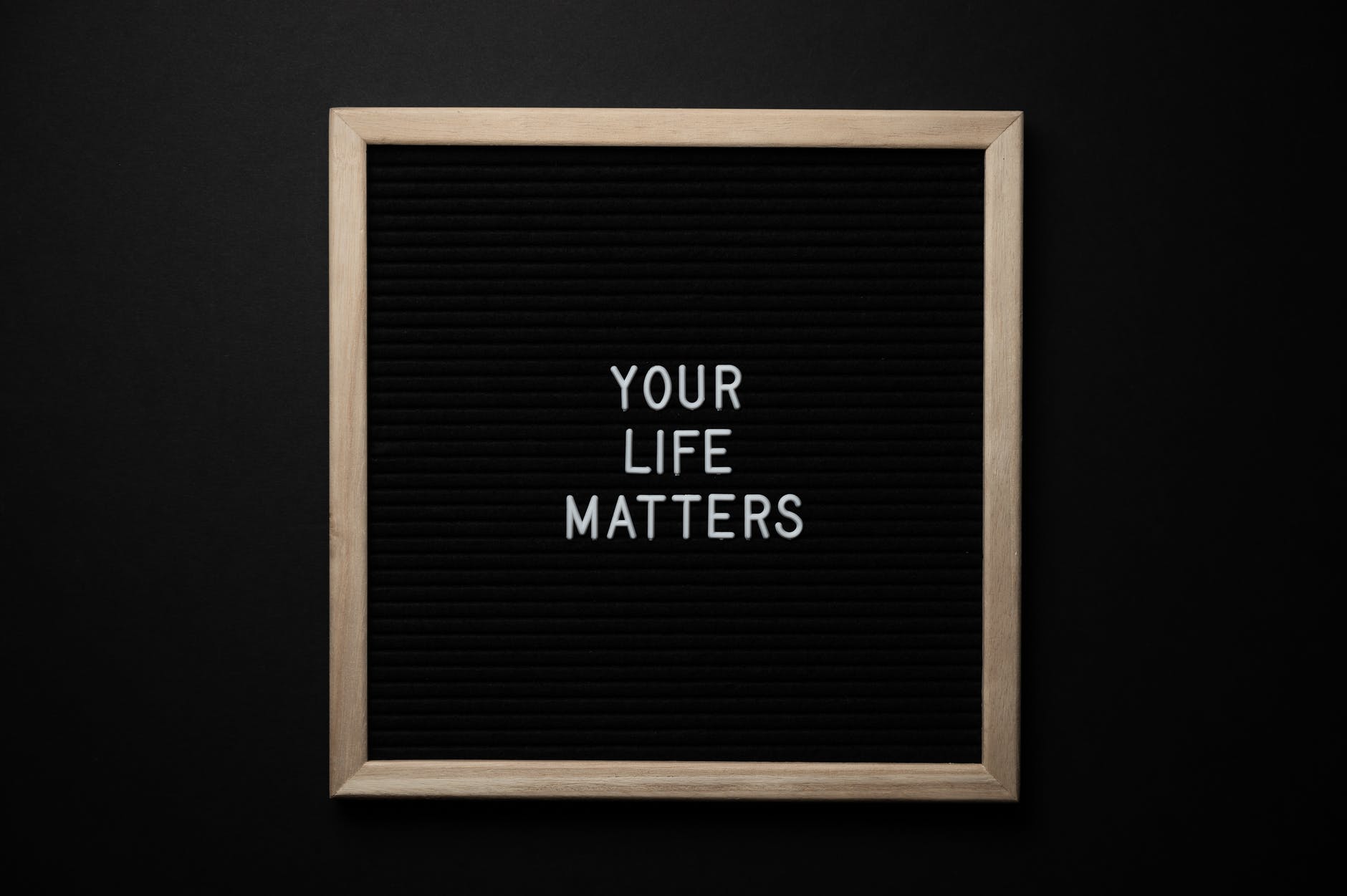 blackboard with your life matters inscription on black background
Carrie Mead, MS, Life Coach